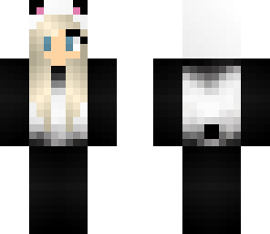 edited panda girl