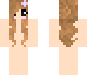 girl with a flower template