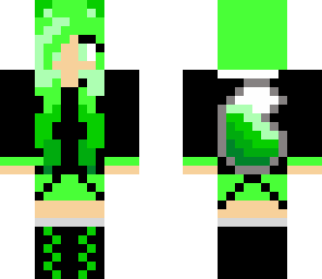 green black fox