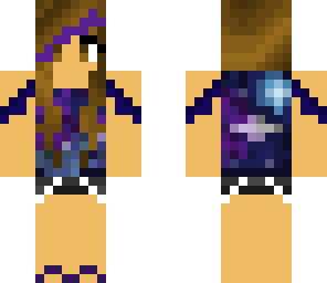 summery galaxy girl