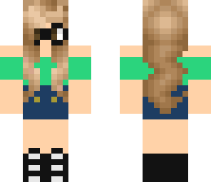 girl with glasses