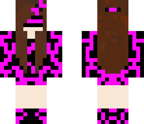 robot girl in pink