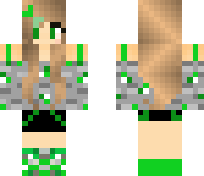 edited emerald ore girl