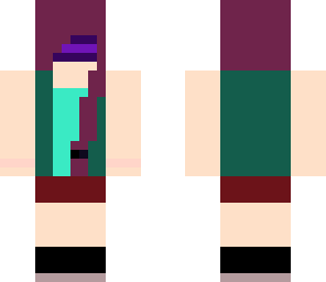 girl with a plait 