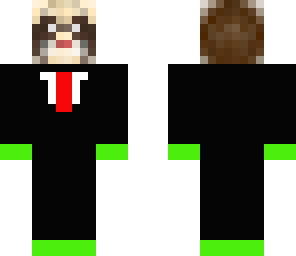 ferret in suit