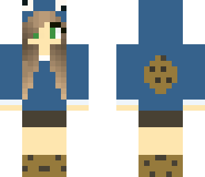 edited cookie hoodie girl