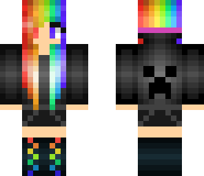 rainbow girl