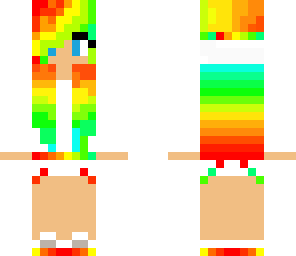 rainbow girl