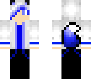 blue wolf boy