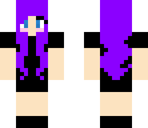 unicornplayzmc's skin purple hair