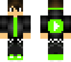 neon green youtuber