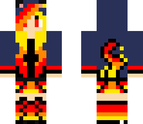 my oc demon flame cat