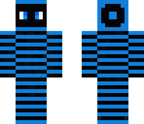 black and blue guy