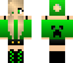 cute creeper girl