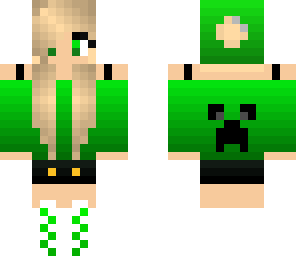 cute creeper girl