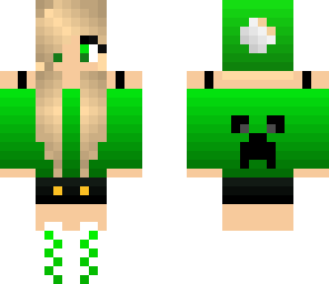 cute creeper girl