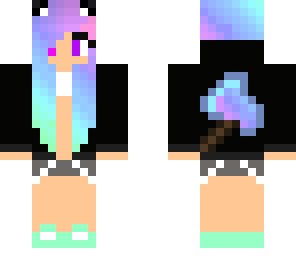 rainbow fox girl