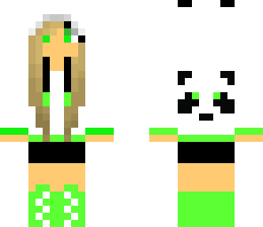 green panda