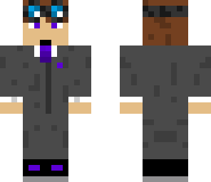 monocloes and purple suit