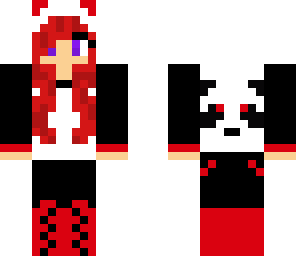 red panda girl