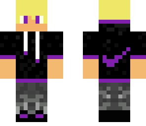 purple nike boy