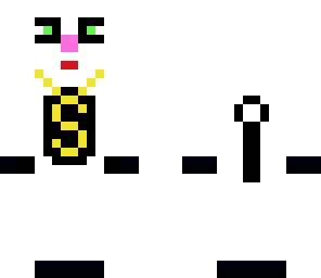 white swag cat