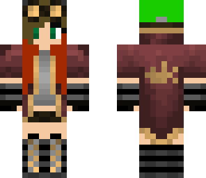 mismatch haired steampunk