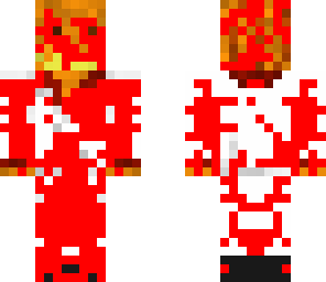 blood red