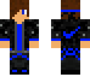 blue nike boy