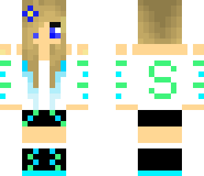 cute skin with s on it