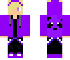 purple panda man