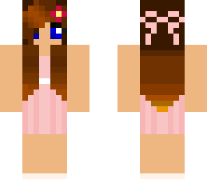 pale pink dress