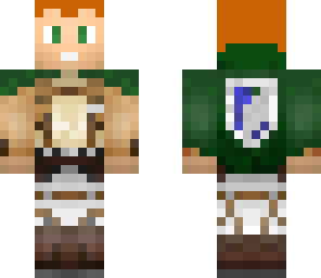 ginger attack on titan