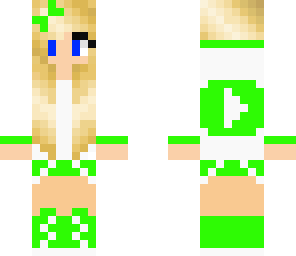 green youtube girl 