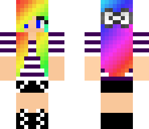 rainbow girl