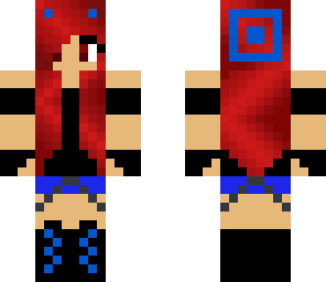 my blue black and red 