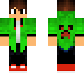 green jacket boy