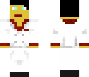 white suit