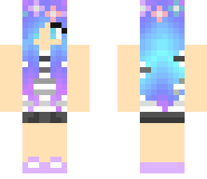 purpleishblue hipster girl