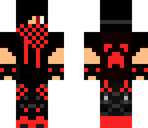 red checkers boy