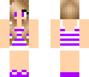 purple and white
