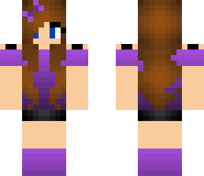 purple girl