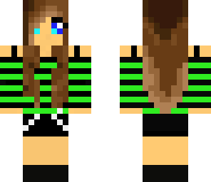 greeen girl