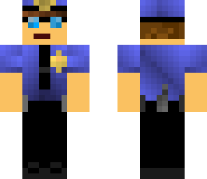 police officer with glasses