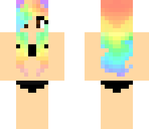 rainbow hair base