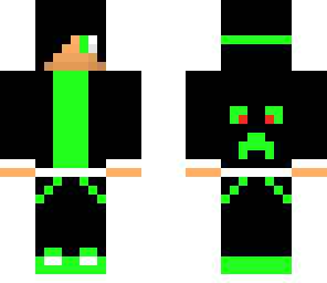 neon green boy