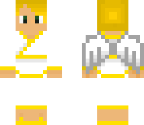 angel boy with blond ombre hair