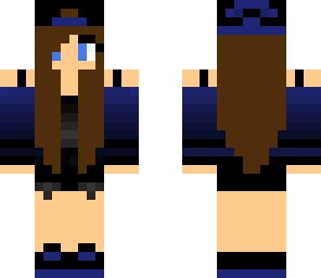 blue hat girl