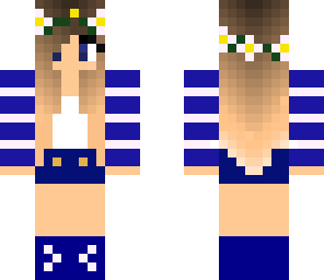navy blue flower girl