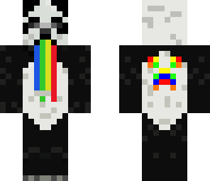 rainbow barfing panda